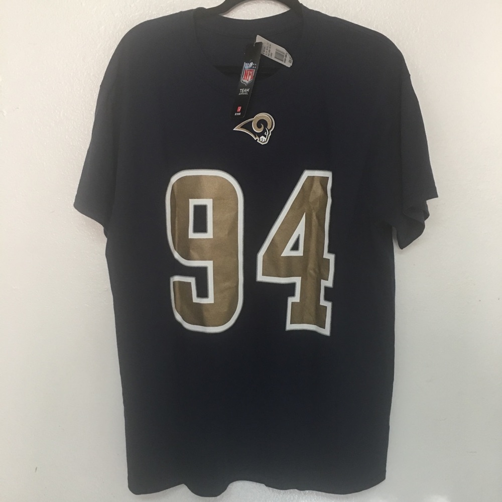 Mens Los Angeles Rams Short Sleeve T Shirt